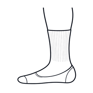 Mittelhohe Tennissocken
