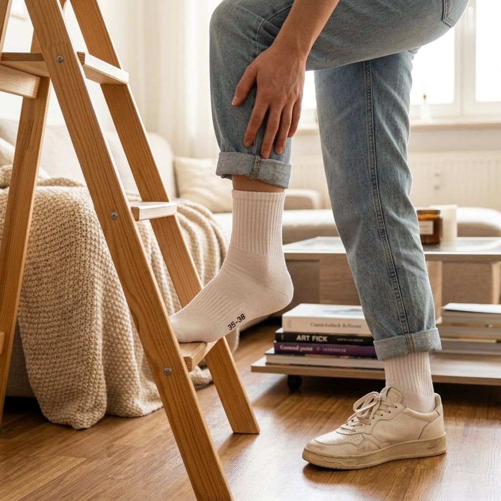 Mittelhohe Tennissocken