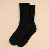 Schwarze hohe RUNOX Tennissocken für Damen und Herren